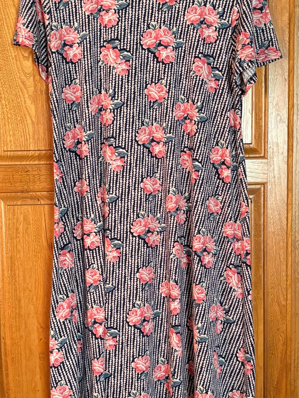 Lularoe Carly dress  3X pink floral